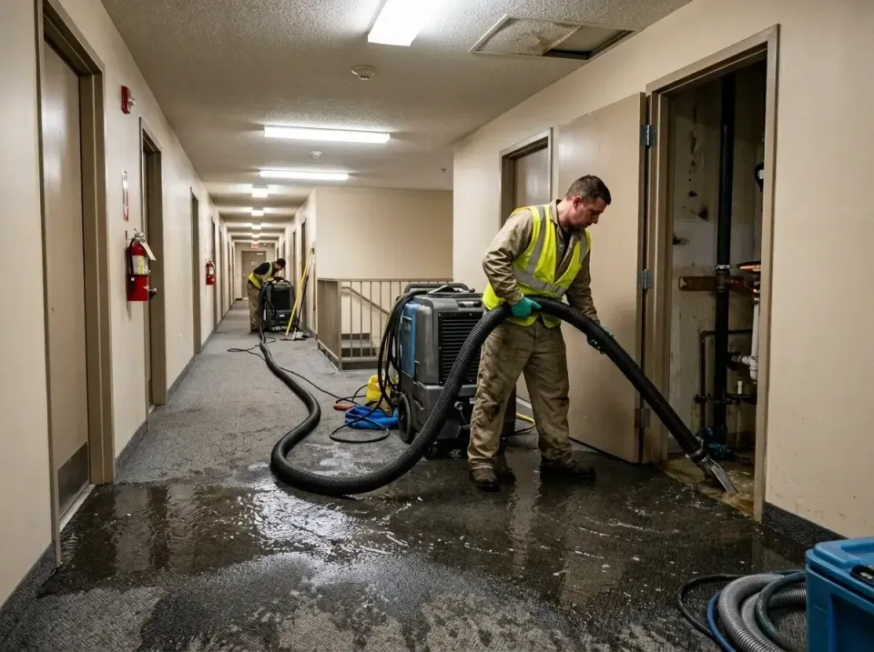 multi-unit-apartment-hallway-f-005 — frequently asked questions, Emergency Burst Pipe Water Extraction & Removal in Lamoni,…
